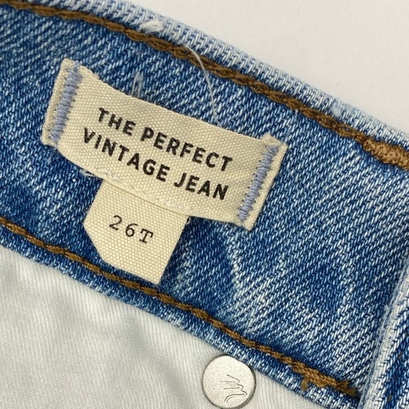 Madewell The Perfect Vintage Jeans size 26 T - Picture 6 of 16